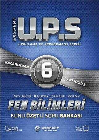  Ups Fen Bilimleri Soru Bankası 6 Sınıf | Ups Fen Bilimleri Soru Bankası 6 Sınıf | Kolektif | Ekspert Yayınları | 9786057335937 