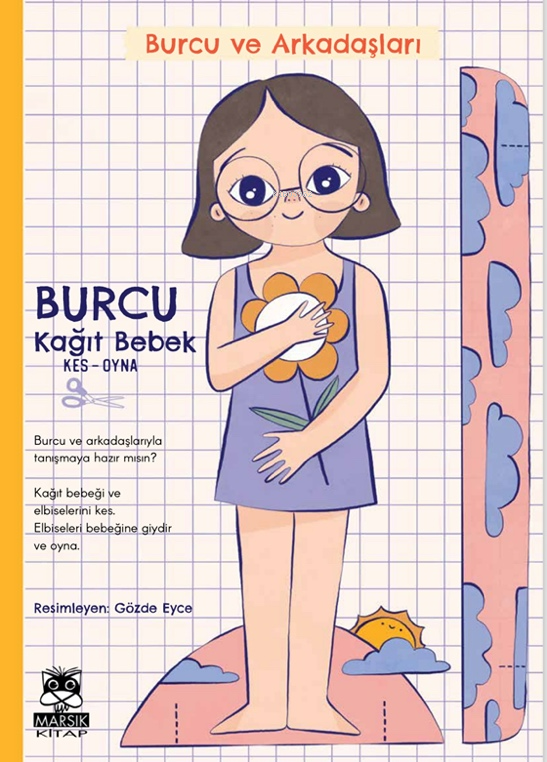 Burcu ve Arkadaşları - Burcu Kağıt Bebek Kes-Oyna