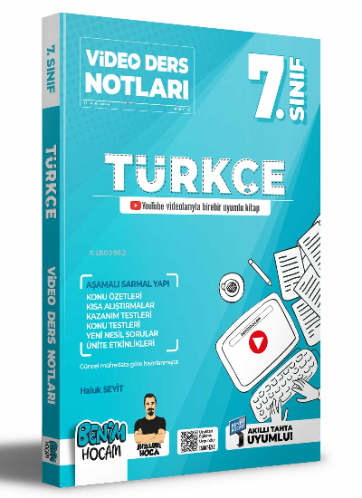 2022 7.Sınıf Türkçe Video Ders Notları (Konu Anlatımı)