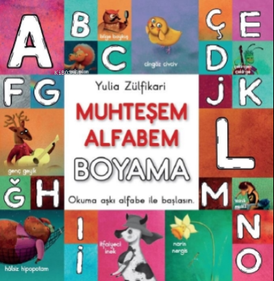  Muhteşem Alfabem Boyama | Yulia Zülfikari | Doğan Egmont Yayıncılık | 9786254162053 | 