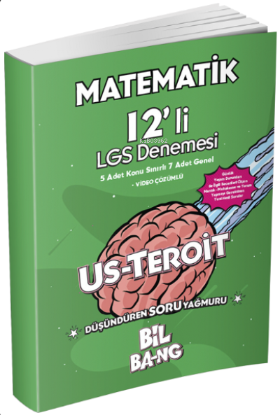 Ünlü  8.Sınıf Us Teroit 12 li Matematik Lgs Denemesi