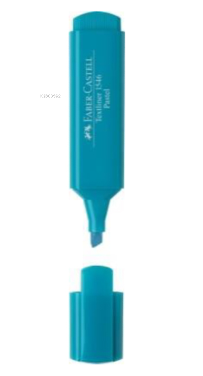  Faber Castell İşaretleme Kalemi (Textlıner 1546) (Turkuaz) (Pastel) (10 Lu) | Faber Castell | 4005400169421 | 