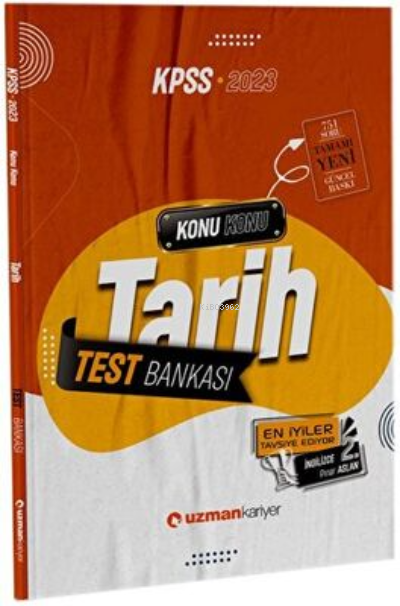  2023 Kpss Gkgy Test Bankası Tarih | 2023 Kpss Gkgy Test Bankası Tarih | Bülent Tuncer | Uzman Kariyer Yayınları (Hazırlık) | 9786258463675 