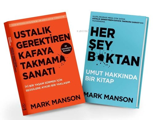 Ustalık Gerektiren Kafaya Takmama Sanatı ve Her Şey Bktan Kitap Seti - 2 Kitap Takım