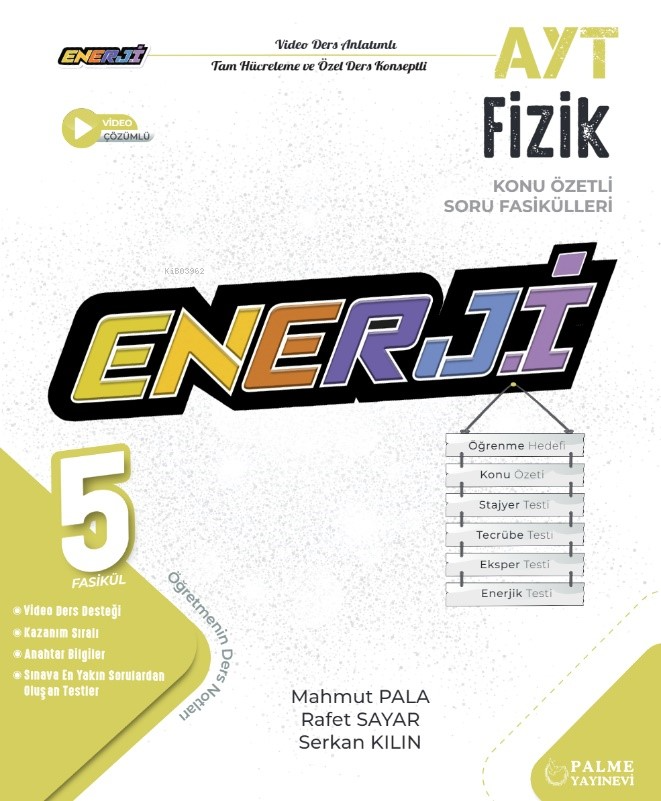 Enerji Ayt Fizik Konu Özetli Soru Fasikülleri