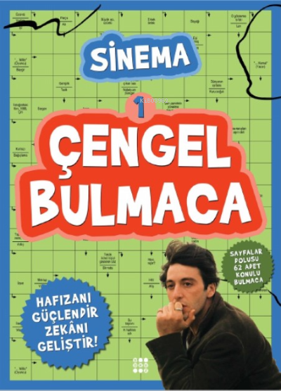  Çengel Bulmaca Sinema 1 | Vildan Yılmaz | Gizem Ulaş | Ali Osman Başkuyu | Hakan Kayar | Zeliha Kayar | Dokuz Yayınları | 9786257642255 | 