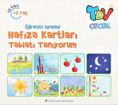  Öğretici Oyunlar Hafıza Kartları Hayvanları Öğreniyorum 48 Kart | Öğretici Oyunlar Hafıza Kartları Hayvanları Öğreniyorum 48 Kart | Kolektif | Türkiye Diyanet Vakfı Yayınları | 9786257205696 