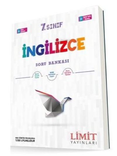  Limit 7Sınıf İngilizce Soru Bankası | Kolektif | LMT Limit Yayınları | 9786052754320 | 