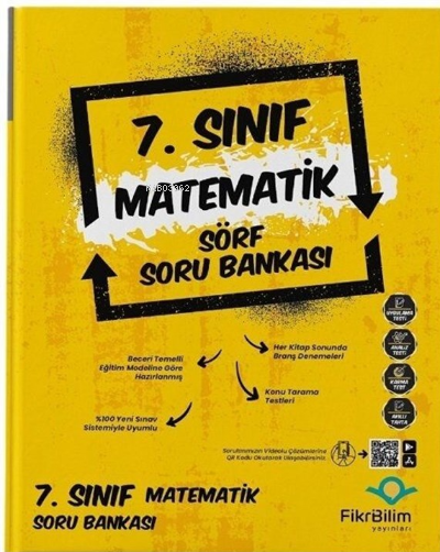 Fikri Bilim 7.Sınıf Matematik Soru Bankası