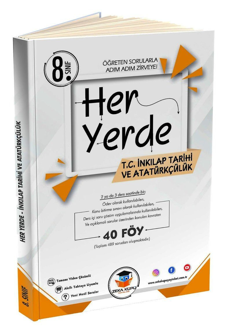 8.Sınıf LGS Her Yerde İnkılap Tarihi 40 Föy