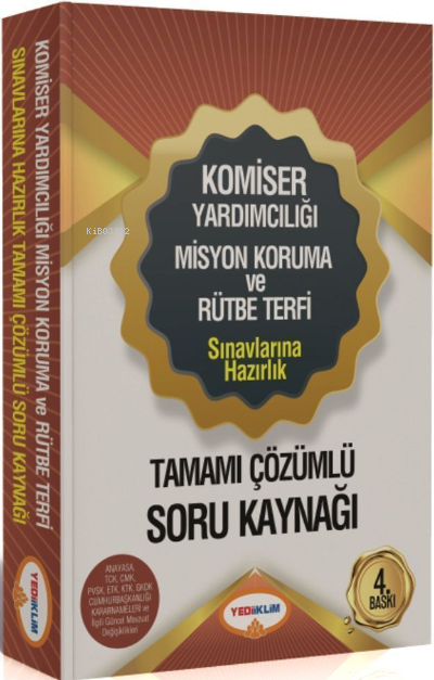  Komiser Yardımcılığı Misyon KorRütTerHaz2020 | Kolektif | Yediiklim Yayıncılık | 9786052893593 | 