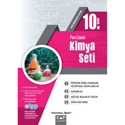 10.SINIF SET FEN LİSESİ KİMYA - 2022