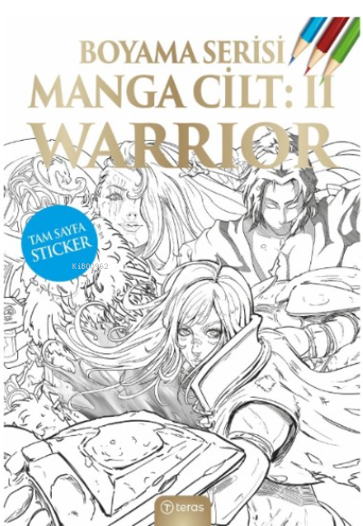 Manga Boyama Cilt II: Warrior
