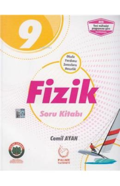  Palme 9 Sınıf Fizik Soru Kitabı | Palme 9 Sınıf Fizik Soru Kitabı | Cemil Ayan | Palme (Hazırlık) | 9786053558477 