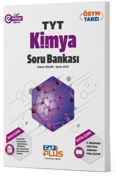 Çap Yayınları TYT Kimya Plus Soru Bankası
