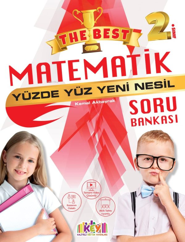  2 Sınıf The Best Matematik Yüzde Yüz Yeni Nesil Soru Bankası | Öznur Keskinoğlu | Kaliteli Eğitim Yayınları | 9786256367012 | 