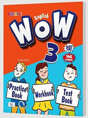 Fenomen Yayıncılık WOW English 3 Practice Book + Workbook + Test Book