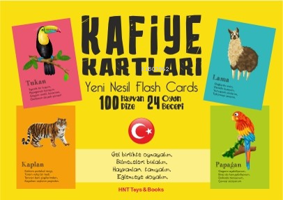  Kafiye Kartları | Hanife Koşar | Hnt Toys & Books | 9786057395702 | 