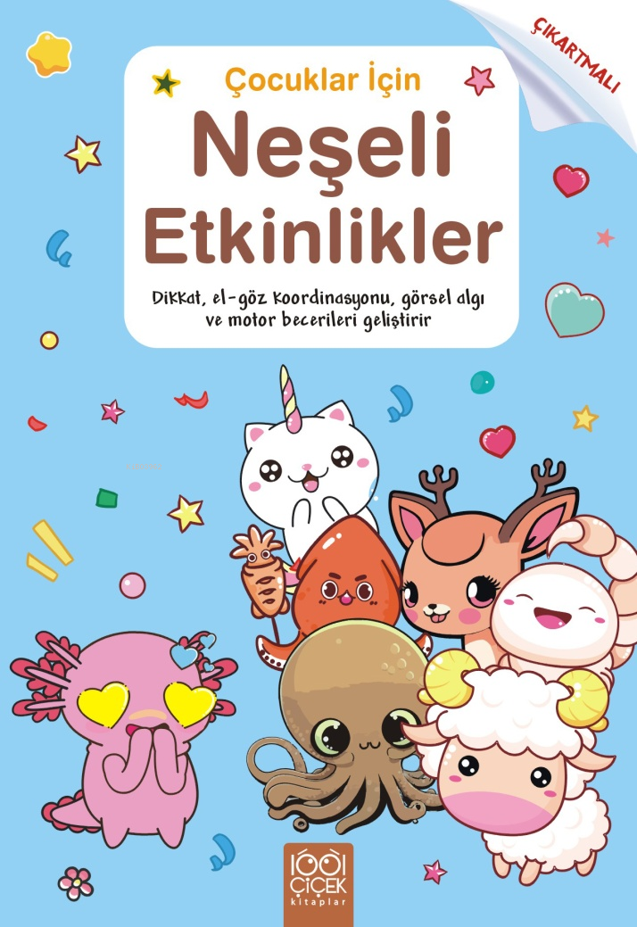 Çocuklar için Neşeli Etkinlikler- Çıkartmalı