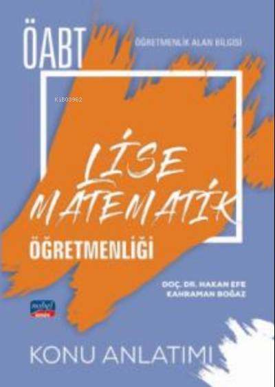 ÖABT Lise Matematik Öğretmenliği - Konu Anlatımı