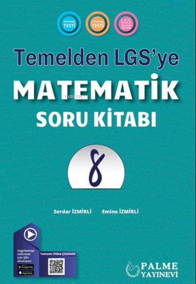 8. Sınıf Matematik Temelden LGS ye Soru Kitabı