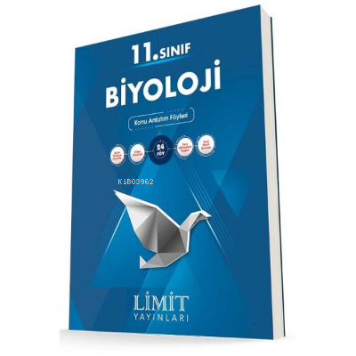 Limit SAY 11.Sınıf Biyoloji Konu Bitirme Kitabı