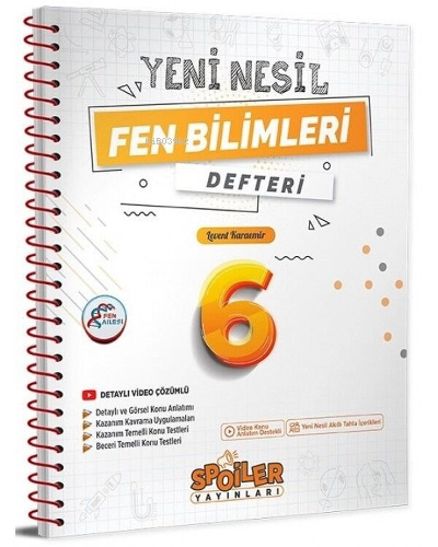 6.Sınıf Yenı Nesıl Fen Bılımlerı Defterı