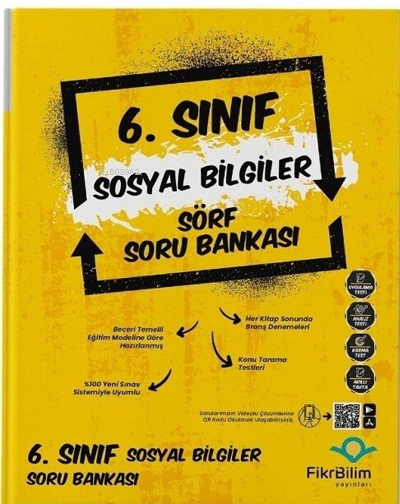 Fikri Bilim 6.Sınıf Sosyal Bilgiler Soru Bankası