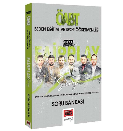  2023 KPSS ÖABT Beden Eğitimi ve Spor Öğretmenliği Fairplay Serisi Tamamı Çözümlü Soru Bankası | 2023 KPSS ÖABT Beden Eğitimi ve Spor Öğretmenliği Fairplay Serisi Tamamı Çözümlü Soru Bankası | Can Nakip | Yargı Yayınevi | 9786254213748 