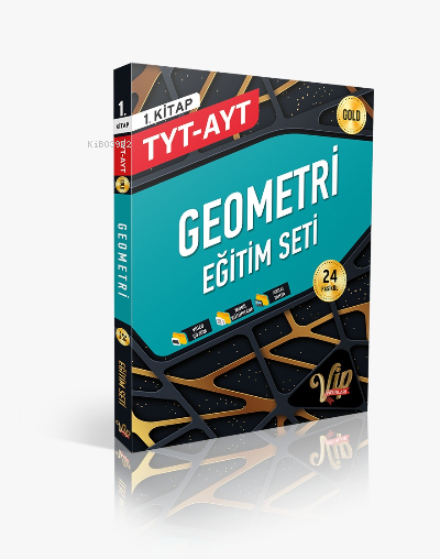 Vip Tyt-Ayt Geometri Eğitim Seti 1. Kitap - (Gold)