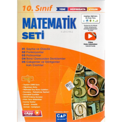 10.Sınıf Set Anadolu Matematik - 2022