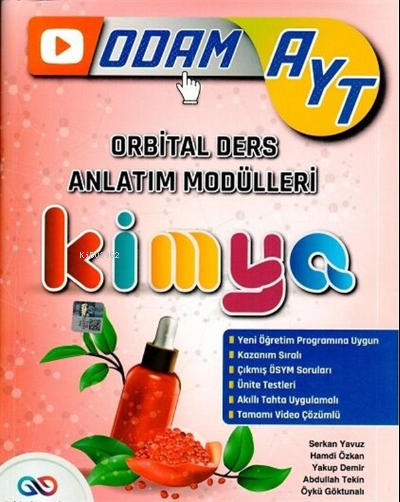  ORBİTAL YKS AYT DERS ANLATIM MODÜLLERİ KİMYA 2022 | Kolektif | Orbital Yayınları (Hazırlık) | 9786050654936 | 