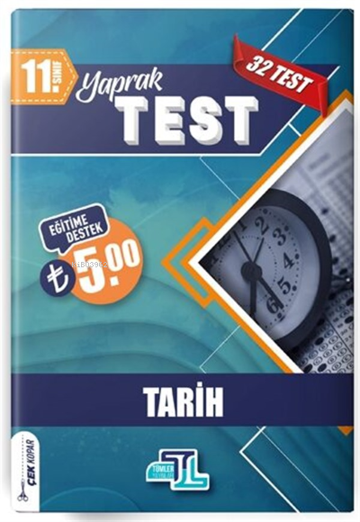  Tümler 11Sınıf Yaprak Test Tarih 2021 | Tümler 11Sınıf Yaprak Test Tarih 2021 | Kolektif | Tümler Yayınları (Bayilik) | 9786257273169 