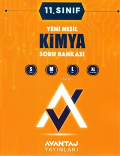 Avantaj Yayınları 11.Sınıf Kimya Soru Bankası