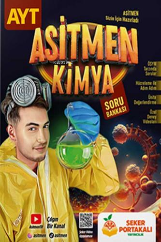  Asitmen AYT Kimya Soru Bankası | Asitmen AYT Kimya Soru Bankası | Kolektif | Şeker Portakalı Yayıncılık | 9786259958712 