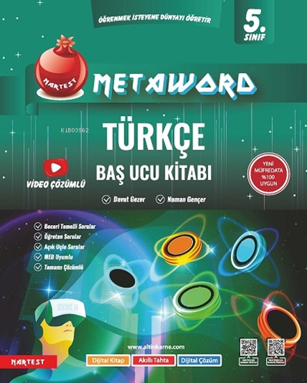 Nartest Yayınevi 5. Sınıf Metaword Türkçe