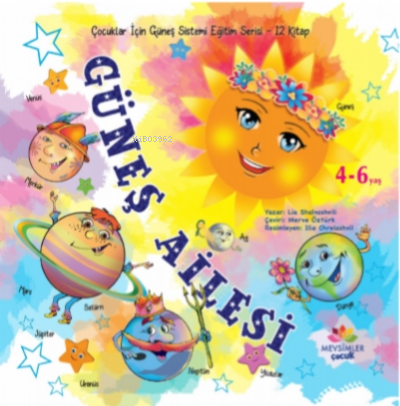 Güneş Ailesi - Çocuklar İçin Güneş Sistemi Eğitim Serisi (12 Kitap Takım)