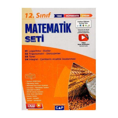 12.Sınıf Set Anadolu Matematik - 2022