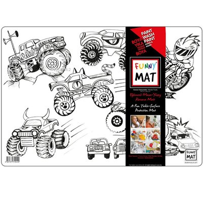  Akademi Çocuk Funny Mat Canavar Kamyonetler | Akademi Çocuk Funny Mat Canavar Kamyonetler | Kolektif | Akademi Çocuk (Hazırlık) | 8681379310420 