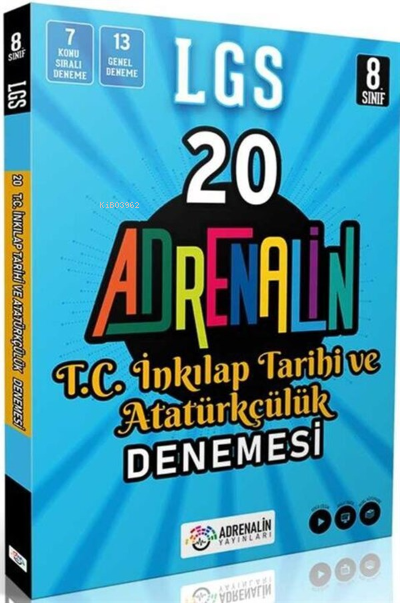 Adrenalin Yay. 8.Sınıf İnk.Tarihi 20 Branş Deneme