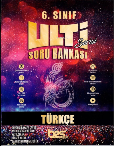  Bes Yayınları Türkçe Ulti Serisi Soru Bankası (Sb) | Bes Yayınları Türkçe Ulti Serisi Soru Bankası (Sb) | Kolektif | Bes Yayınları (Hazırlık) | 9786052624623 
