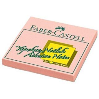  Faber Castell Ypş Notluk Harmony Pembe 75x75 mm | Faber Castell | 4044355776605 | 