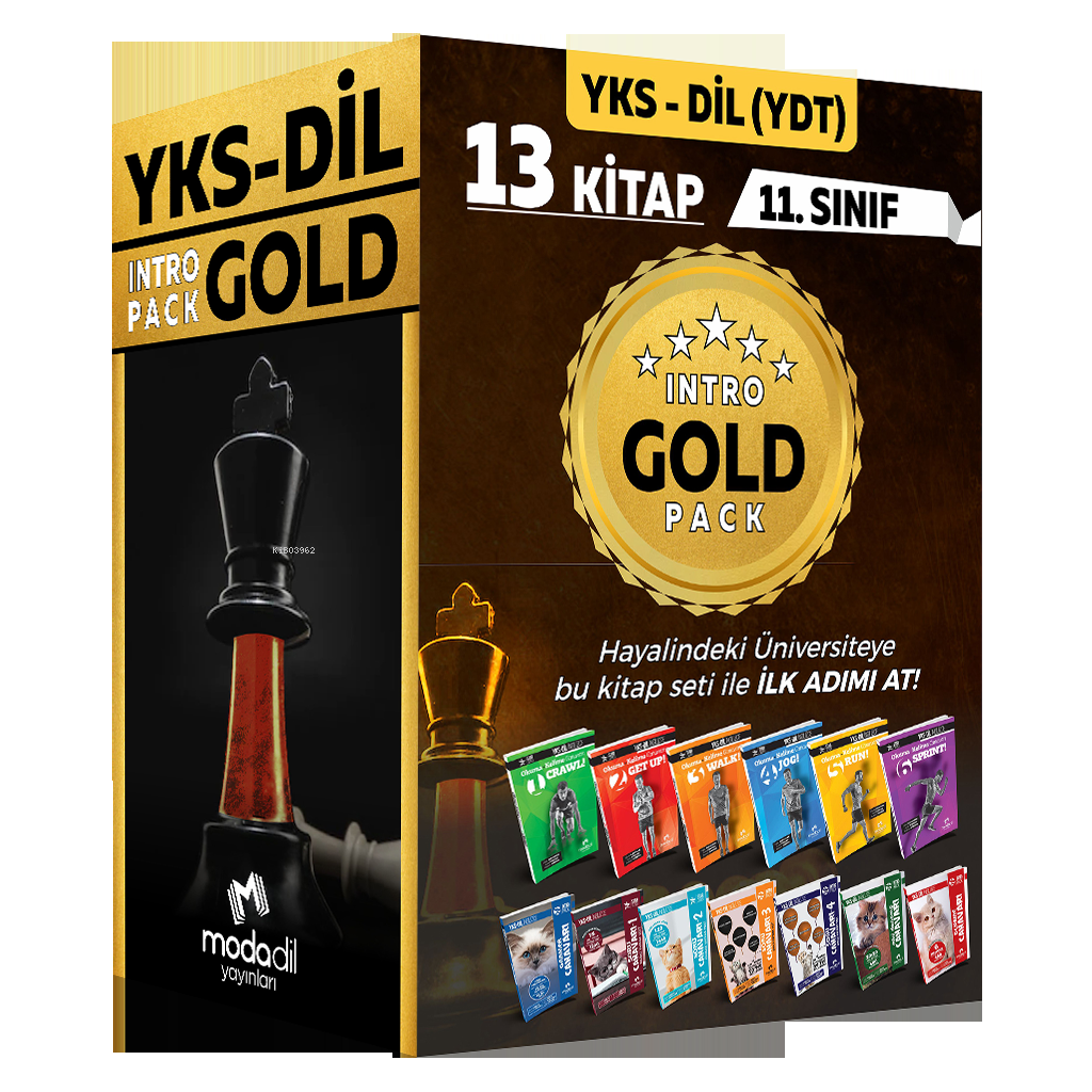 YKS DİL YDT İntro Pack Gold Set (13 Kitap)