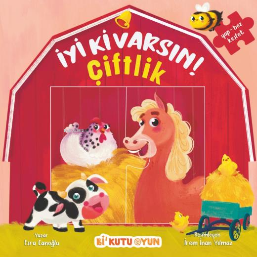 İyi ki Varsın! Çiftlik (Yapbozlu Kitap)