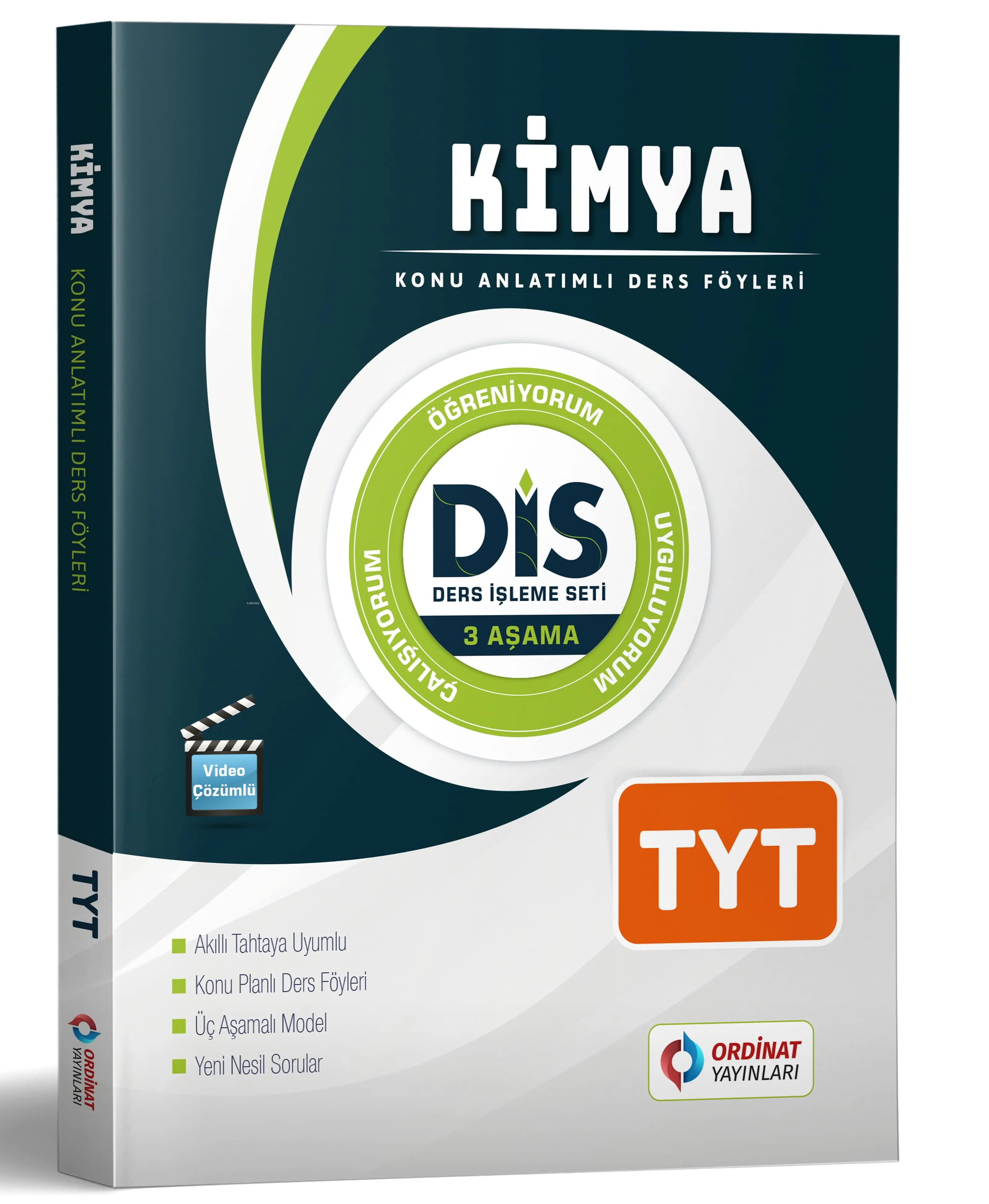  Ordinat Yayınları TYT Kimya Konu Anlatımlı Ders Föyleri ( DİS Serisi ) | Ordinat Yayınları TYT Kimya Konu Anlatımlı Ders Föyleri ( DİS Serisi ) | Kolektif | Ordinat Yayınları (Hazırlık) | 9786259843216 