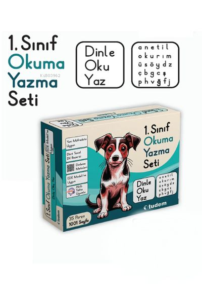 Yeni Okuma Yazma Seti 1. Sınıf (Dinle - Oku - Yaz) - Kutulu