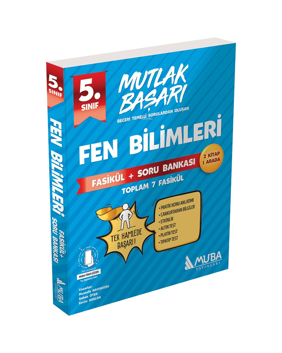 Muba Yayınları 5.Sınıf Fen Bilimleri Fasiküller+Soru Bankası