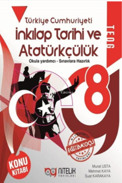 8. Sınıf T. C. İnkılap Tarihi ve Atatürkçülük Konu Kitabı Yeni