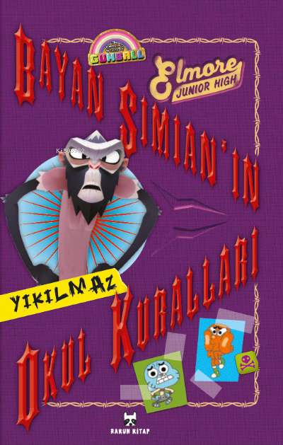  Bayan Simianın Yıkılmaz Okul Kuralları | Bayan Simianın Yıkılmaz Okul Kuralları | Eric Luper | Neşe Akın | Rakun Kitap | 9786057083128 