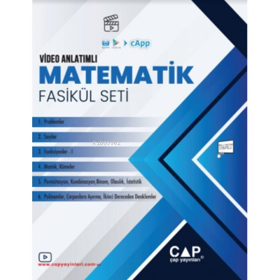  Çap Tyt Set Matematik 2022 | Kolektif | Çap Yayınları (Bayilik) | 9786257732956 | 